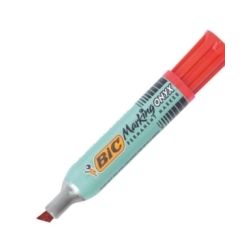 Marqueur perm. BIC ONYX 1481 - Biseauté 3 à 5.5mm - ROUGE - Z