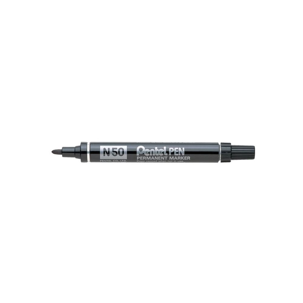 Marqueur perm. PENTEL N50 - Ogive  4.3mm - NOIR //