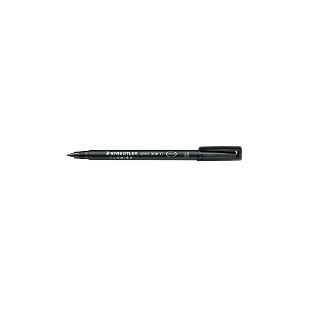 Marqueur perm. STAEDTLER OHP Lumocolor- 1mm - NOIR - 317-9 //