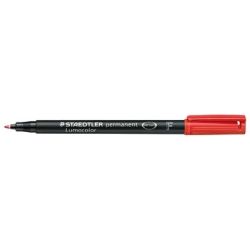 Marqueur perm. STAEDTLER OHP Lumocolor- 0.6mm - ROUGE - 318-2 //