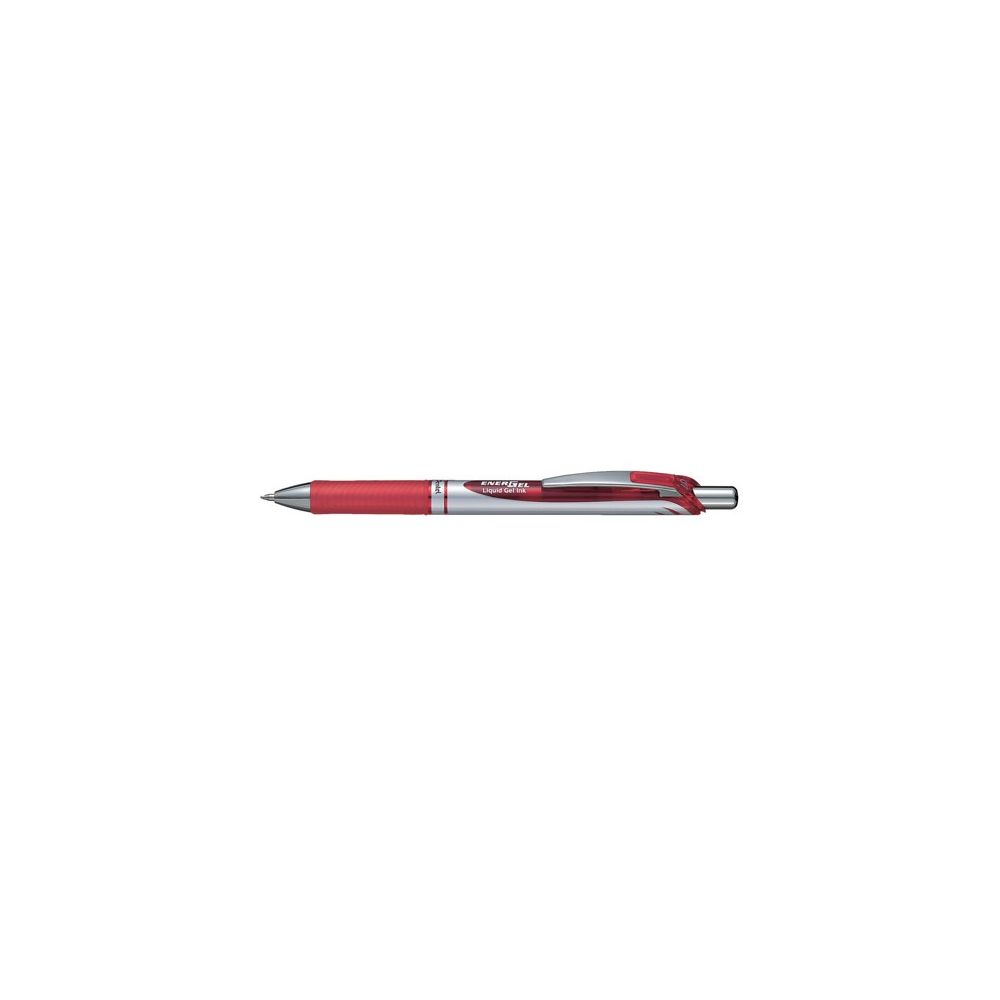 Roller Gel PENTEL Energel BL77 - Rétractable - 0.7mm - ROUGE //