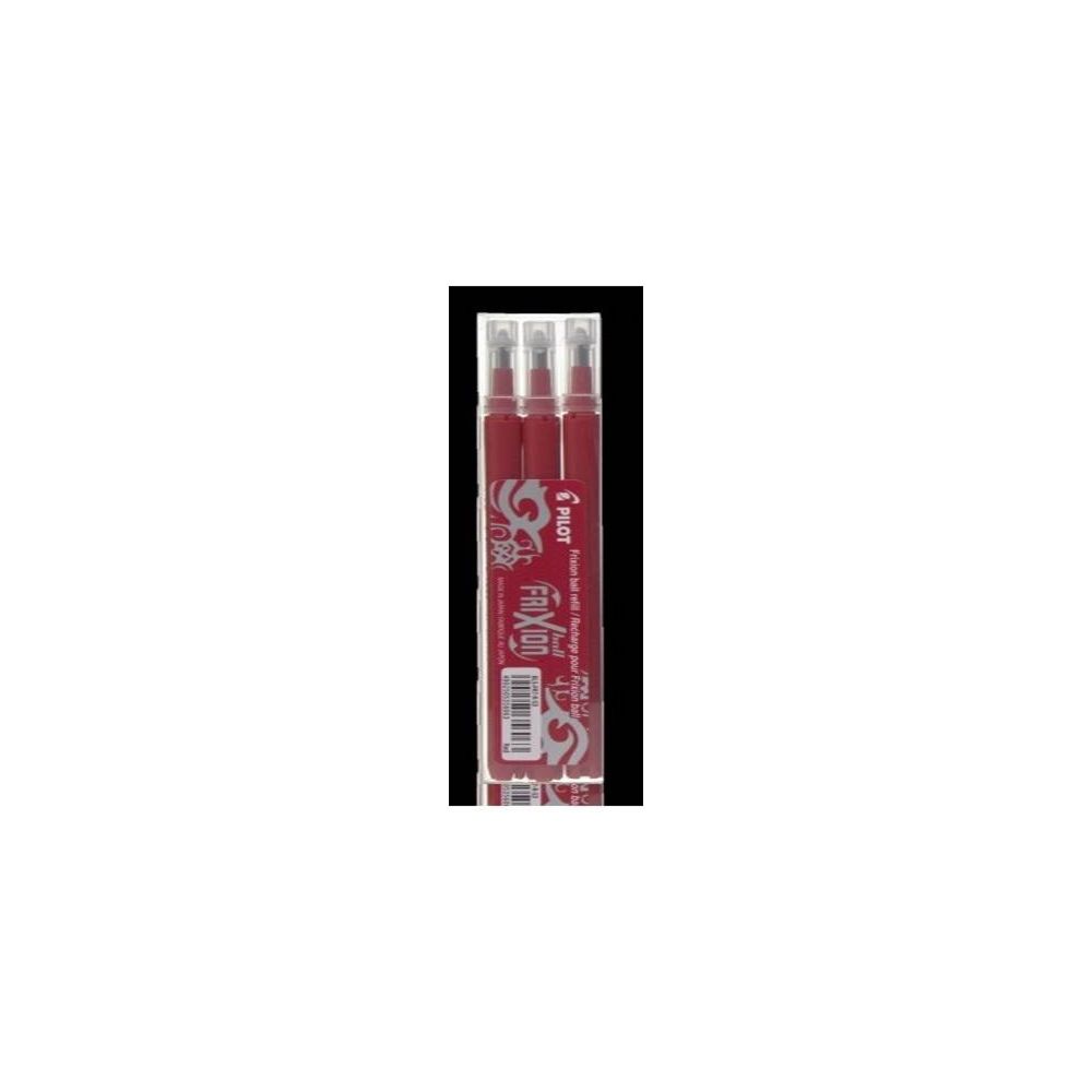 Recharge Roller PILOT Frixion Point 0,5mm - (par 3) - ROUGE - Z