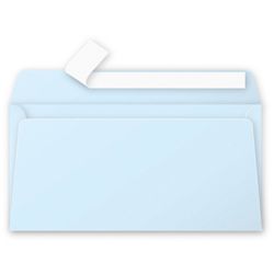 Enveloppe Pollen 110 x220mm - 120g - BLEU CLAIR (Paquet de 20) - Z