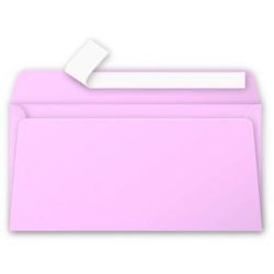 Enveloppe Pollen 110 x220mm - 120g - ROSE DRAGEE - Paquet de 20 - Z