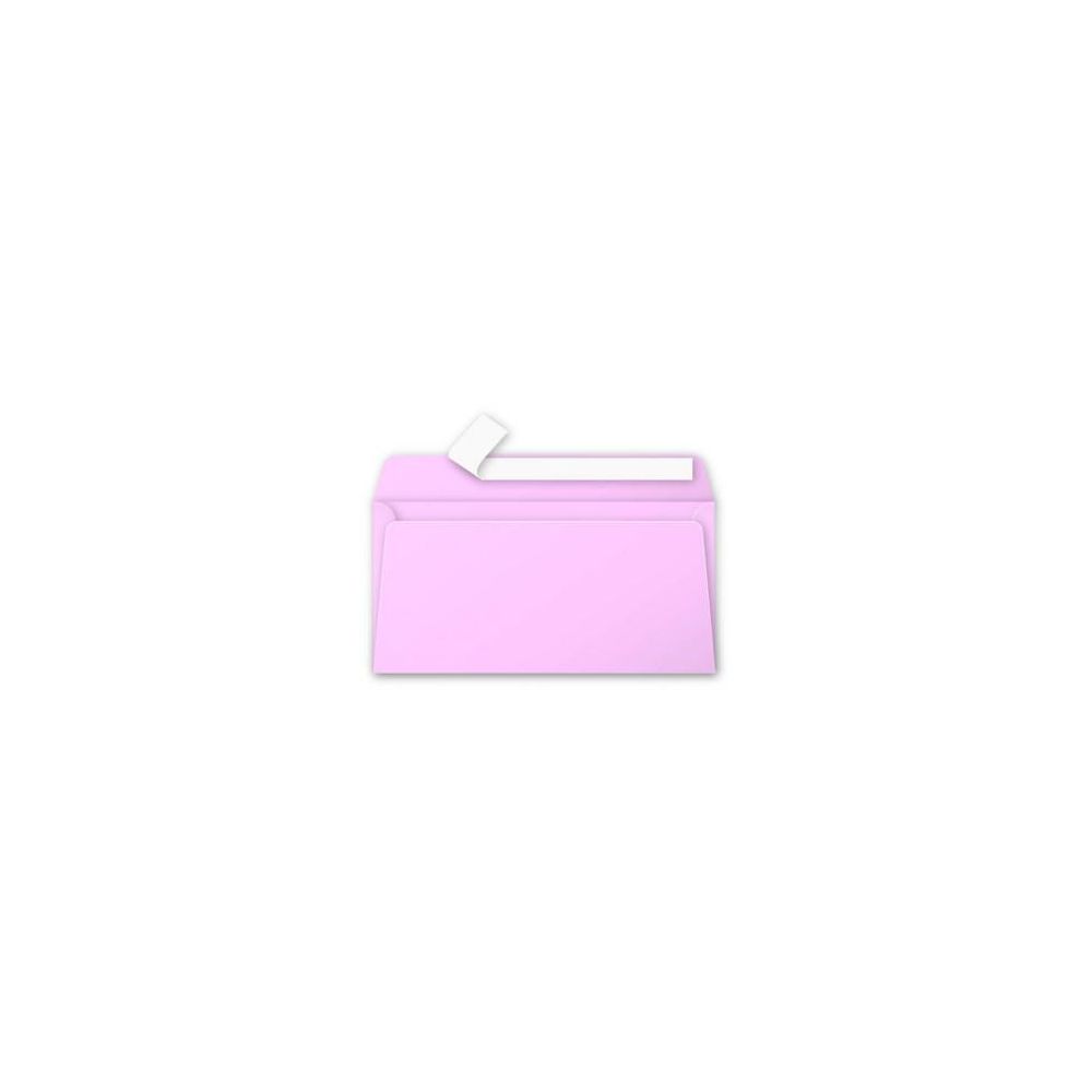 Enveloppe Pollen 110 x220mm - 120g - ROSE DRAGEE - Paquet de 20 - Z