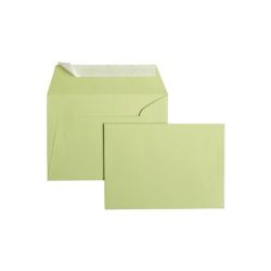 Enveloppe Pollen 114 x162mm - 120g - VERT BOURGEON (Pt de 20) - Z