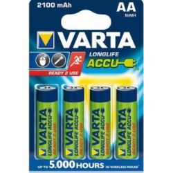 Pile rechargeable LR06 AA - 2100 mAh (par 4) //