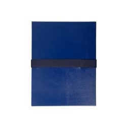 Chemise extensible CARTON sangle velcro  24x32cm BLEU- Z