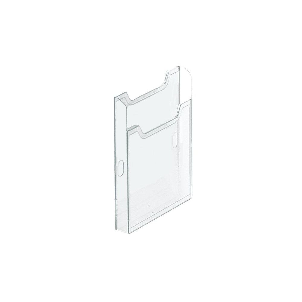 Corbeille a courrier murale 1 case MULTIFORM 3.8x24x30cm CRISTAL //