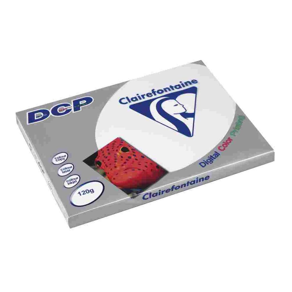 Rame A3 - 120g - Blanc DCP CLAIREFONTAINE (250 f.) - Ref: 1845 //