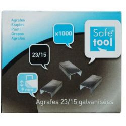 Agrafes 23/15 galvanisées (boîte de 1000) //