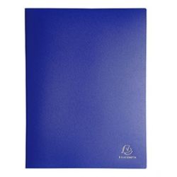 Protege Document PVC - Format A4 - 200 vues - BLEU - Z