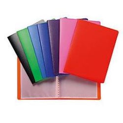 Protege Document PVC - OPAK - 11x15cm - 40 vues Coul. assorties- Z