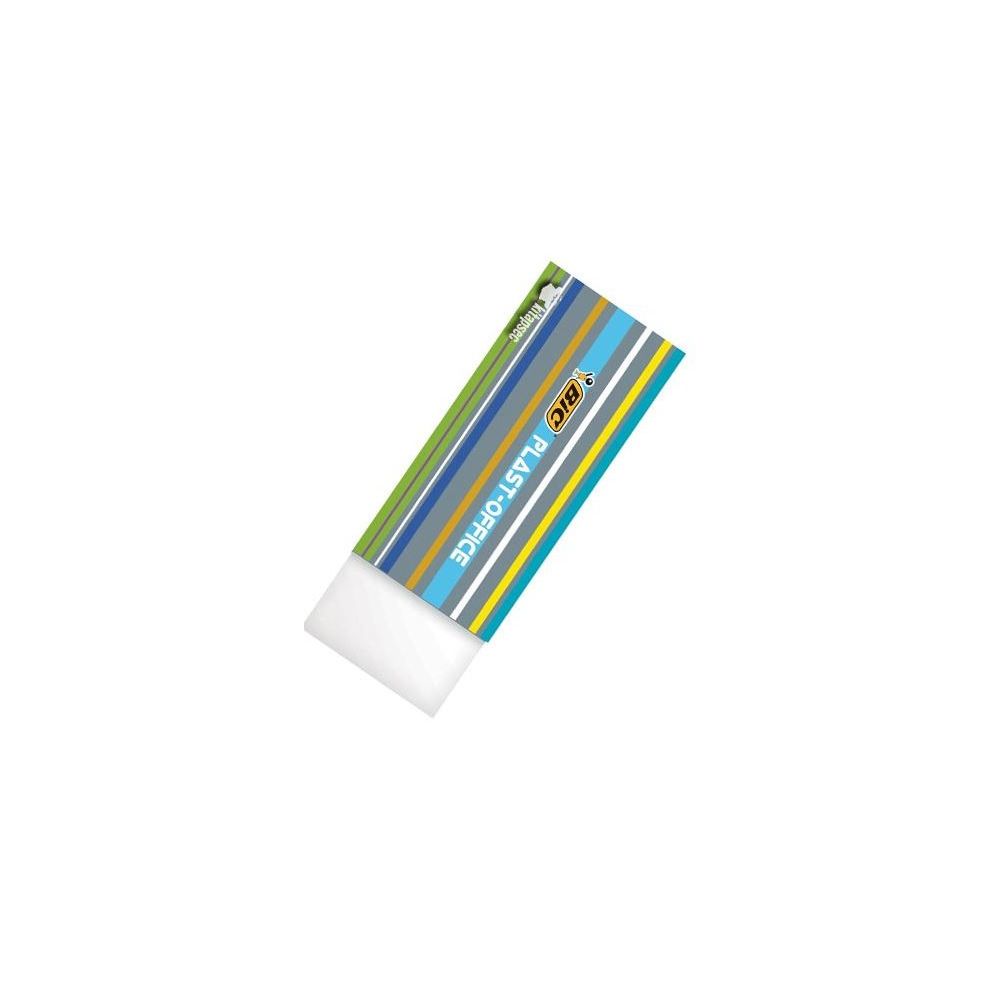 Gomme blanche BIC Plast-Office (sans PVC)  //