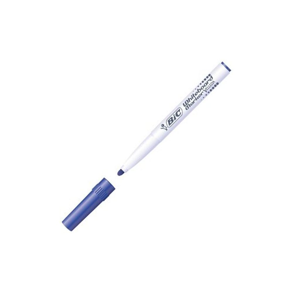 Marqueur effaç. BIC VELLEDA 1741 - Ogive Medium 1.5mm - BLEU **