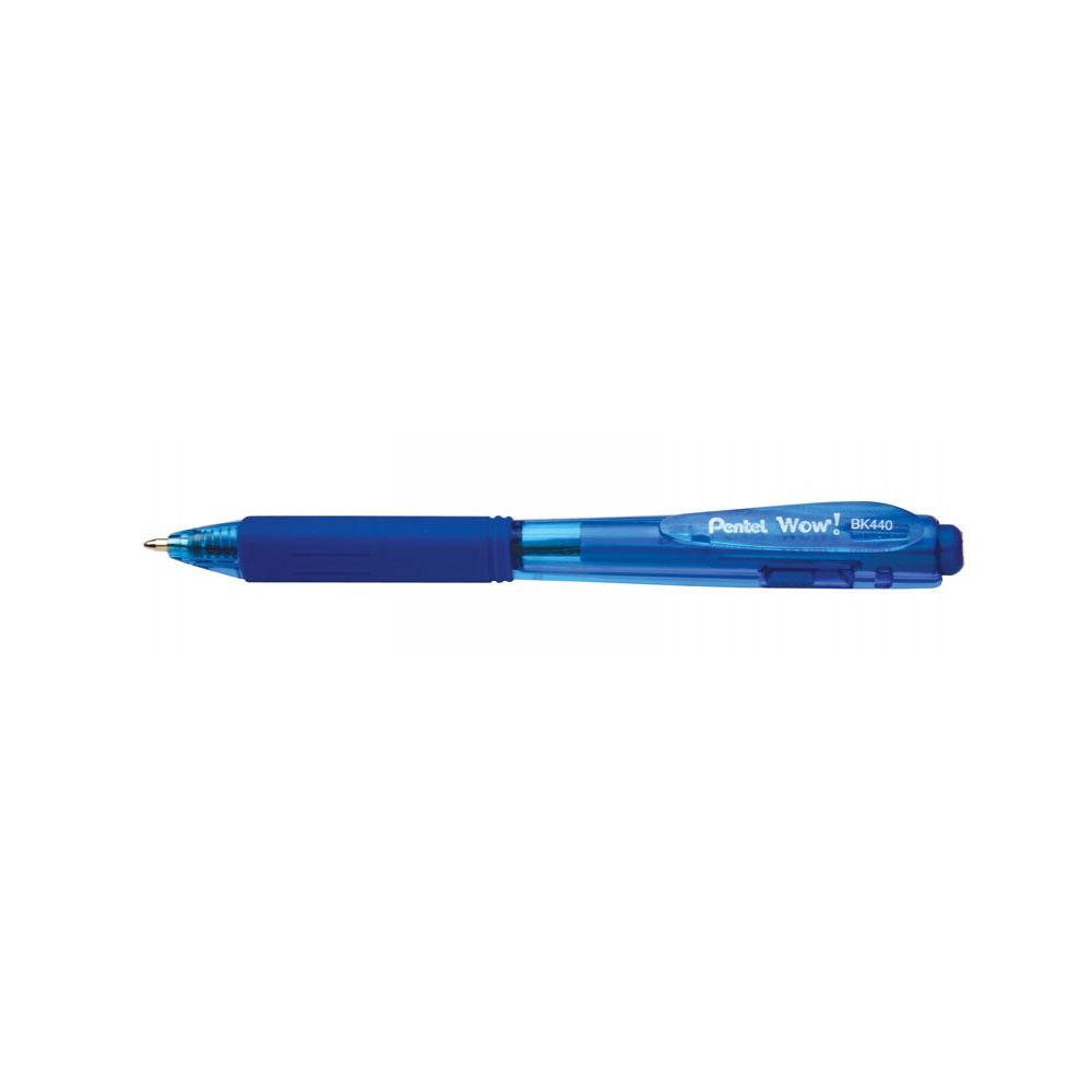 Stylo Bille PENTEL Wow - Rétractable - Pte1mm - BLEU - BK440-C //