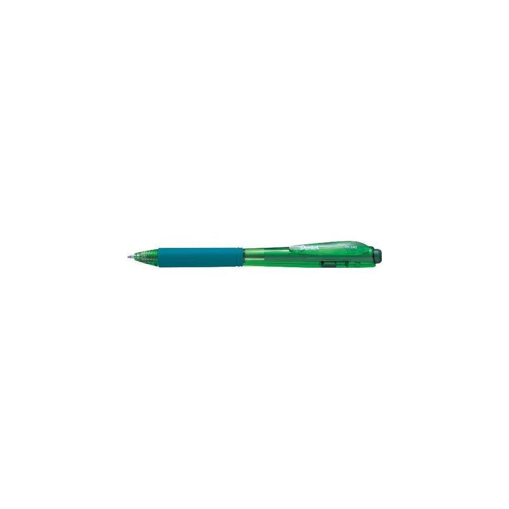 Stylo Bille PENTEL Wow - Rétractable - Pte1mm - VERT - BK440-D //