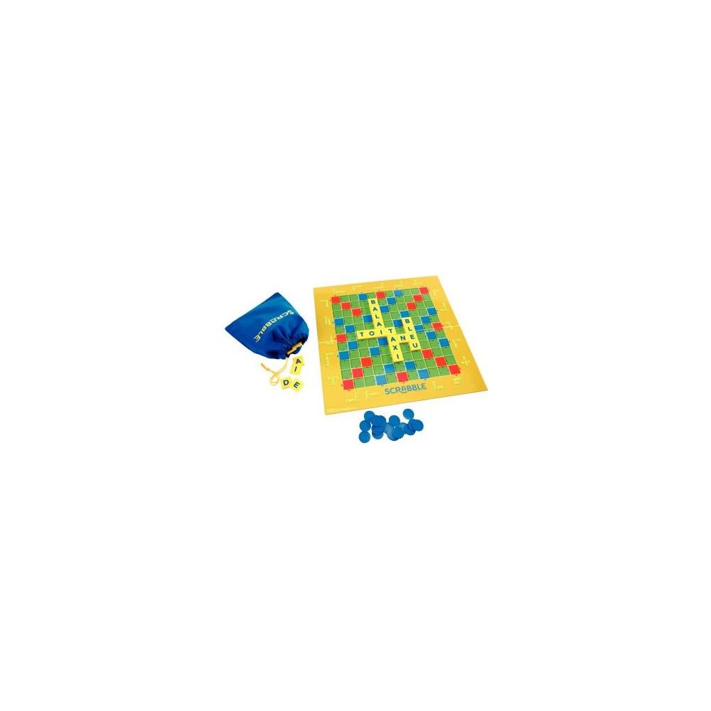 Jeu de SCRABBLE Junior - Plateau recto-verso : 5/7 ans et 8/10 ans