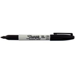 Marqueur perm. SHARPIE - Ogive - Pointe fine - NOIR - Z