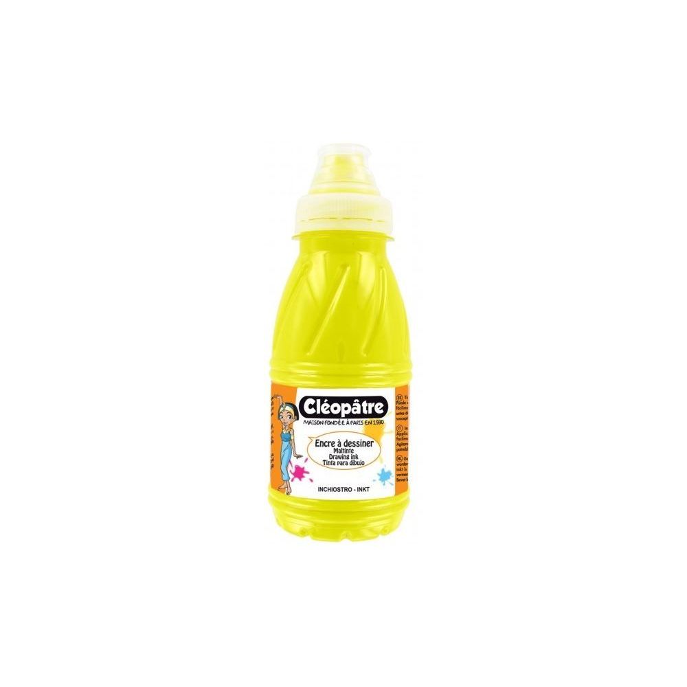 Encre de chine à dessiner CLEOPATRE JAUNE PRIMAIRE - 500 ml - Z