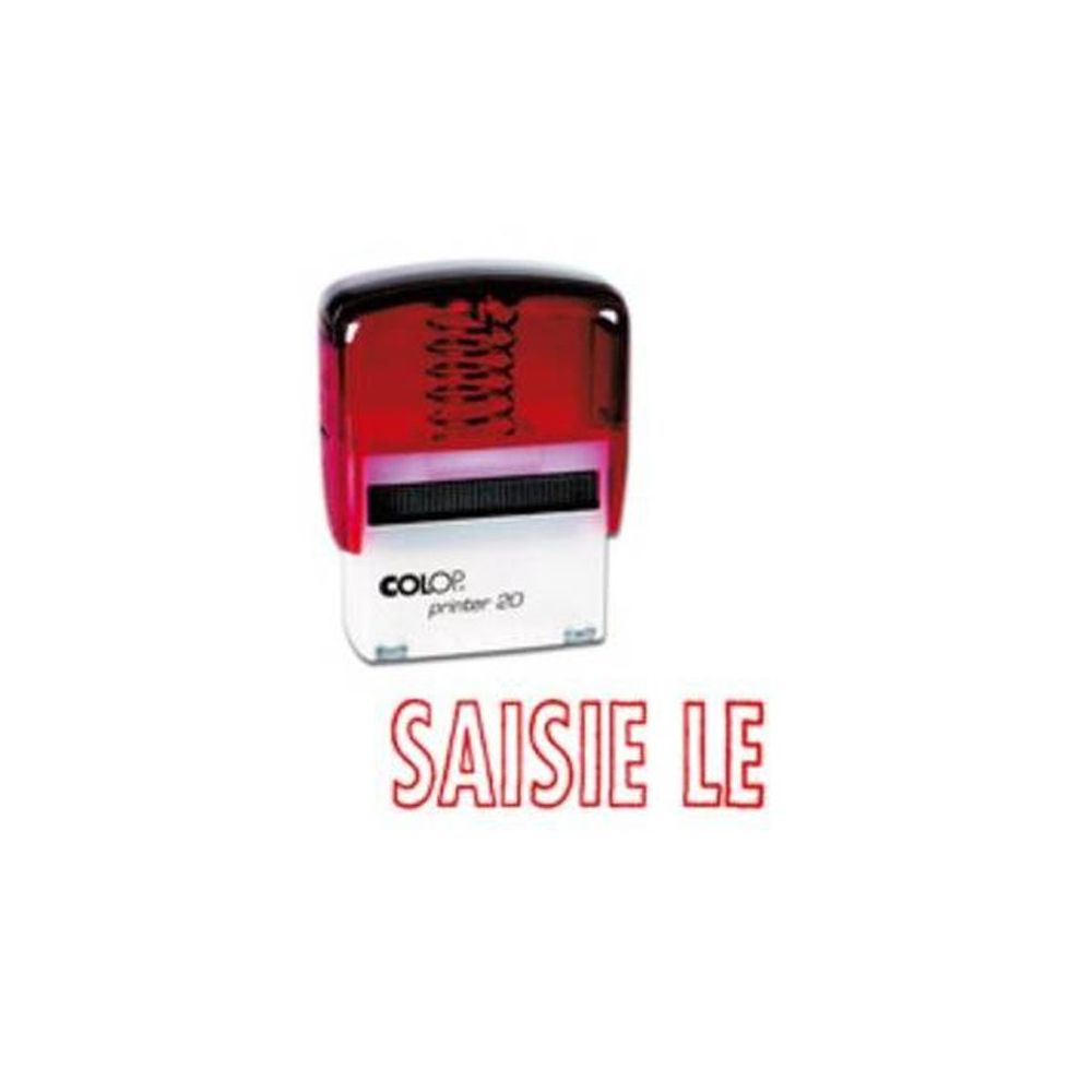 Timbre Formule SAISI LE COLOP Printer 20 (14 x 38mm) - ROUGE //