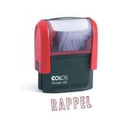 Timbre Formule RAPPEL COLOP Printer 20 (14 x 38mm) - ROUGE **