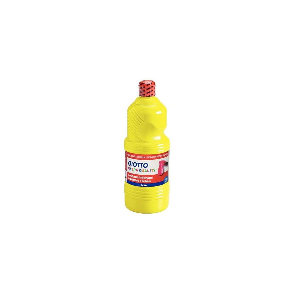 Gouache liquide 1L GIOTTO Extra Quality - JAUNE PRIMAIRE **