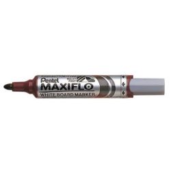 Marqueur effaç. PENTEL MAXIFLO MWL5M-E - Ogive - MARRON XL //