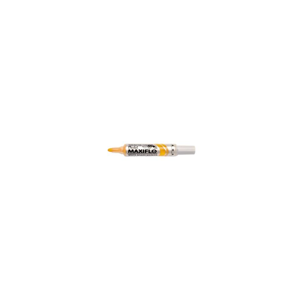 Marqueur effaç. PENTEL MAXIFLO MWL5M-G - Ogive - JAUNE XL **