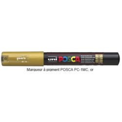 Marqueur gouache POSCA - Ogive 1mm - PC-1MC OR **