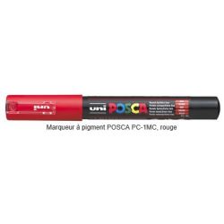 Marqueur gouache POSCA - Ogive 1mm - PC-1MC ROUGE - Z