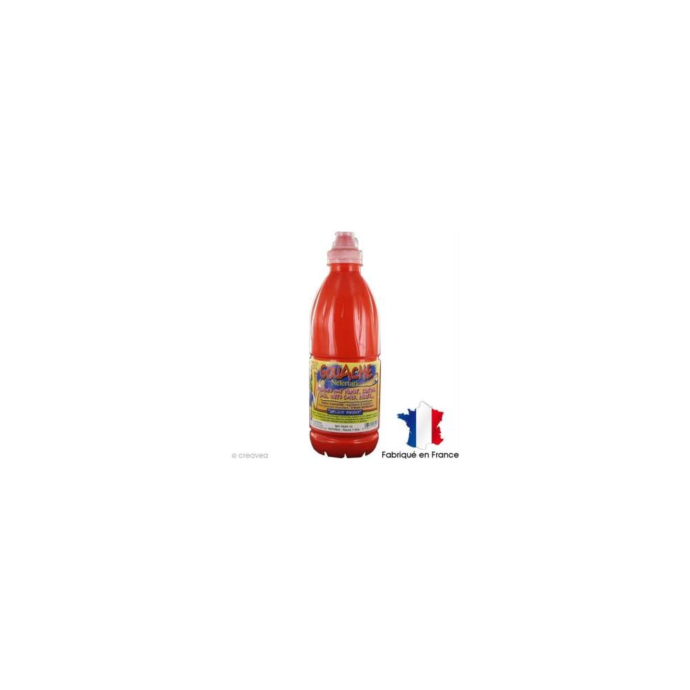 Gouache liquide 1L CLEOPATRE - ROUGE VERMILLON