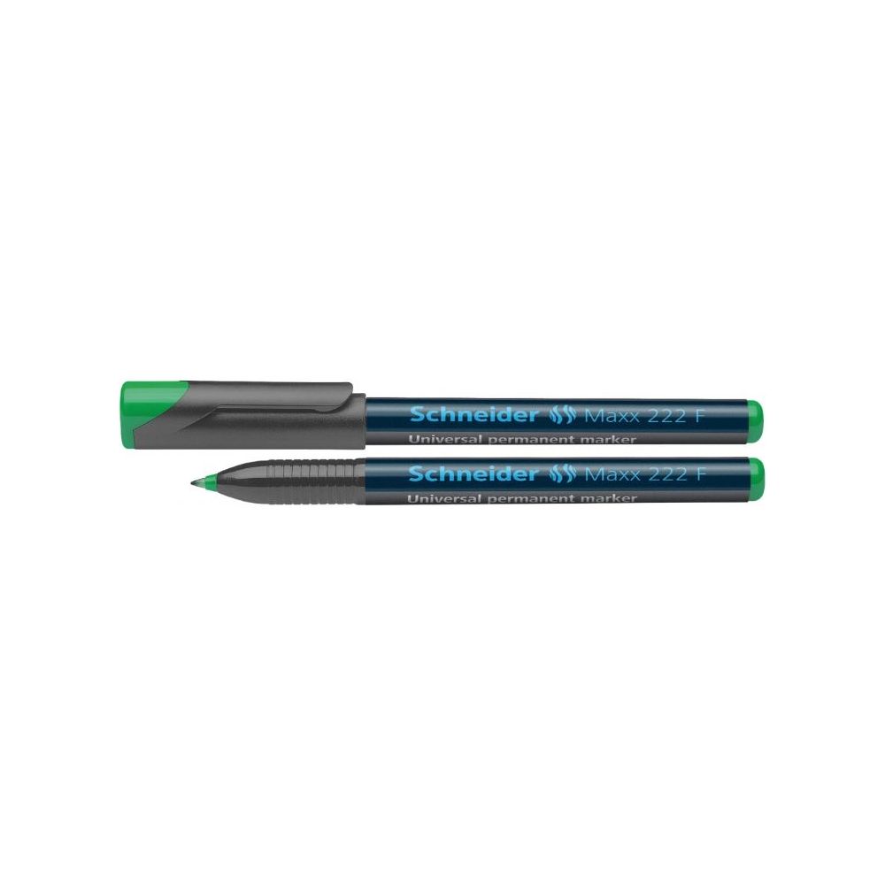 Marqueur perm. SCHNEIDER Maxx 222F - Pte 0.7mm - VERT - 112204 - Z