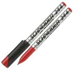 Marqueur perm. CD SCHNEIDER Maxx 244 - 0.7mm - ROUGE - 124402 - Z