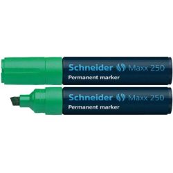 Marqueur perm. (Géant) SCHNEIDER Maxx 250 - Bis. 2 à 7mm - VERT - Z