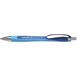 Stylo Gel SCHNEIDER Slider Rave XB - 1mm - Rétractable - BLEU - Z