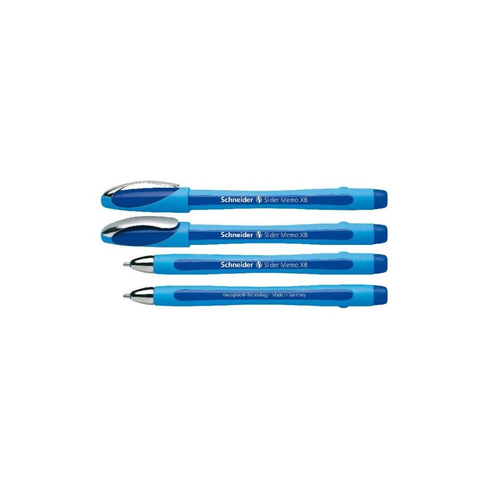 Stylo Gel SCHNEIDER Slider Memo XB  - 1.4mm - BLEU - Z