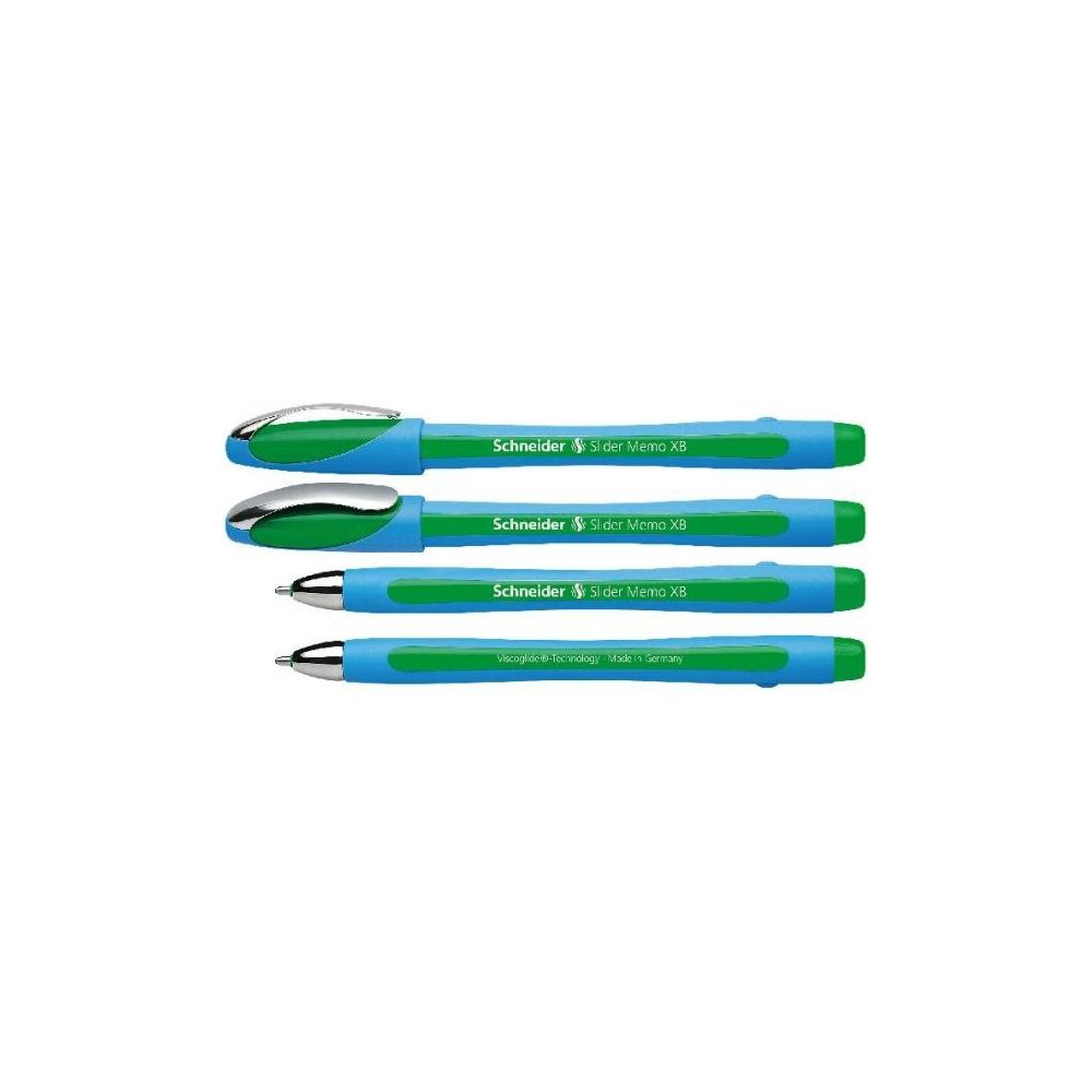 Stylo Gel SCHNEIDER Slider Memo XB  - 1.4mm - VERT - Z