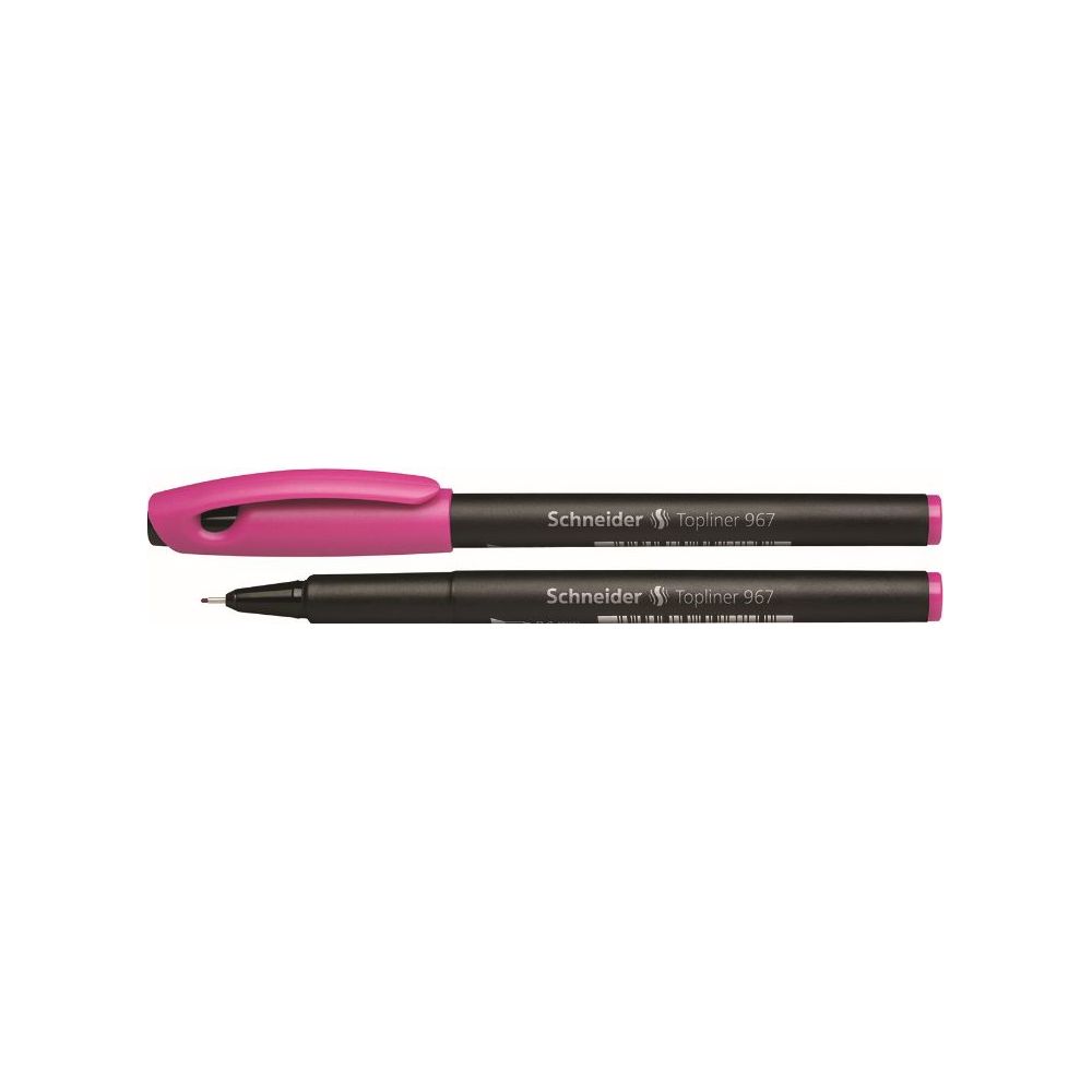 Feutre SCHNEIDER Topliner 967 - Pointe 0.4 mm - ROSE - Z