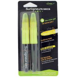 Surligneur sec TWIST avec mine gel ULMANN (x2) - Z