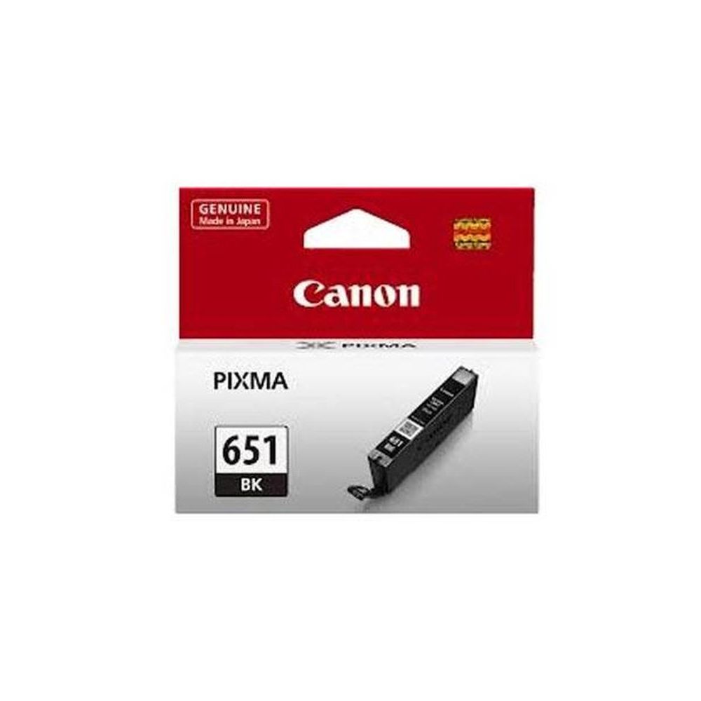 Cart CANON CLI651BK Noir - iP7260 / MG5460/MG6360 / MX726/MX926 **