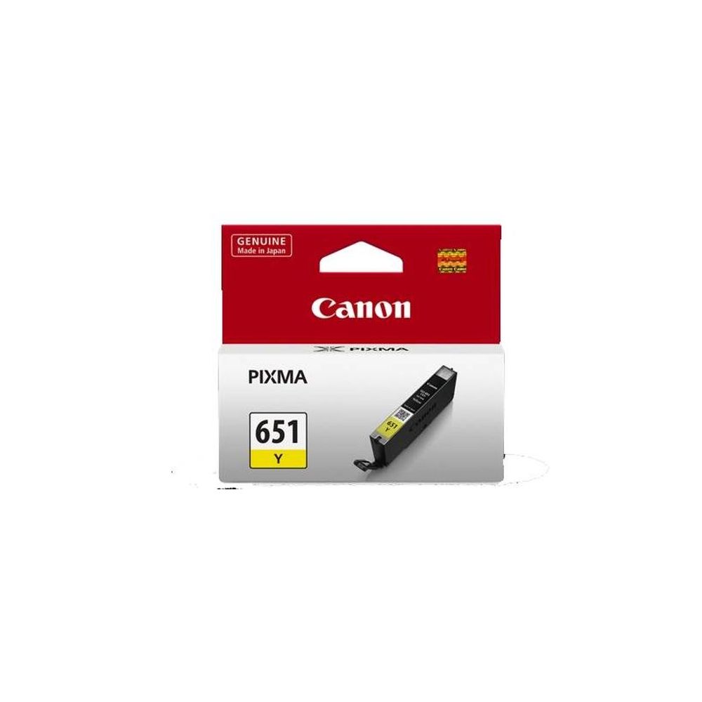 Cart CANON CLI651Y Yellow - iP7260 / MG5460/MG6360 / MX726/MX926 **