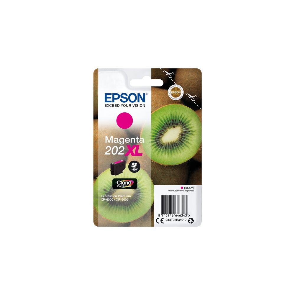 Cart EPSON - N°202XL - Kiwi - Magenta - XP-6100 //