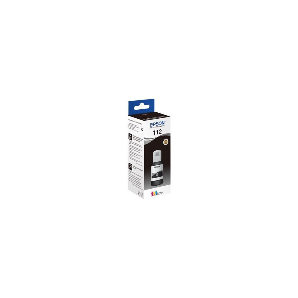 Bouteille EPSON - N°112 - Noir 127ml - EcoTank L6570 / L15160 //