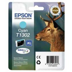 Cart EPSON - T1302 - Cerf - Cyan SX525/620 - BX320/625 WF-7015 - Z