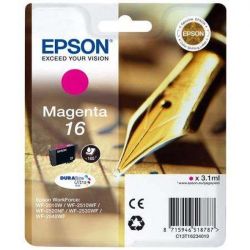 Cart EPSON - N°16 - Stylo - Magenta WF-2010W/2510/2520/2530/2540 - Z