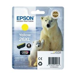 Cart EPSON - N°26XL - T2634 - Ours - Jaune - XP-600/605/700/800 - Z