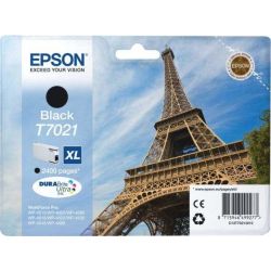 Cart EPSON - T7021 - Eiffel - Noir XL WP-40xx/WP-45xx (2 400 p) **