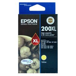 Cart EPSON - E200XL - Jaune - 200/300/400-WF2510/2520/2530/2540 //