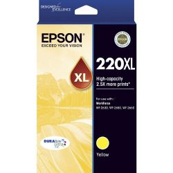 Cart EPSON - E220XL - Jaune - 420-WF2630/2650/2660/2750/276 //